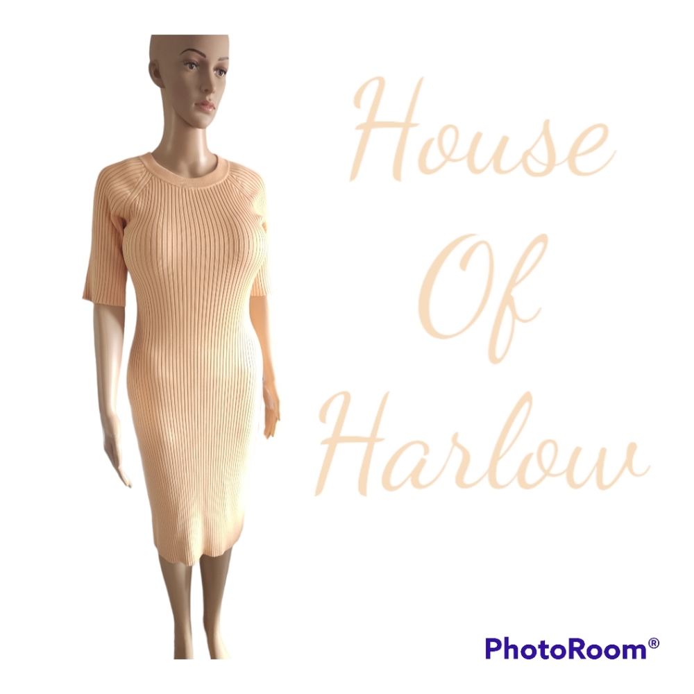 Nwt House of Harlow 1960 Knit Sweater Dress